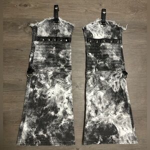NWOT Dolls Kill / Widow Tie Dye Studded Leg Warmers